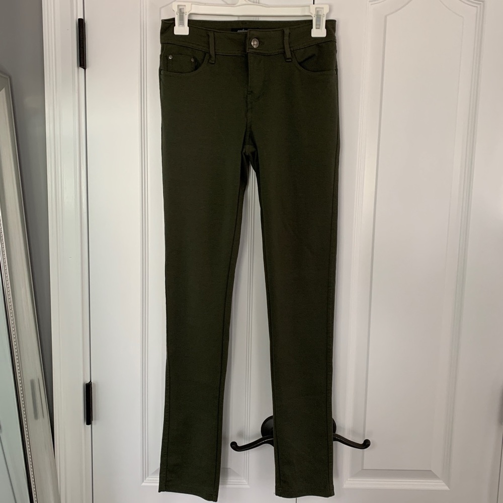 ambiance green jeggings size: S